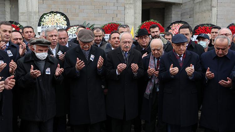 Kılıçdaroğlunun dayısı Ali Gündüz, Ankarada toprağa verildi