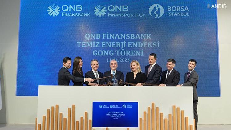 Borsa İstanbul’da Gong QNB Finansbank Temiz Enerji Endeksi için çaldı