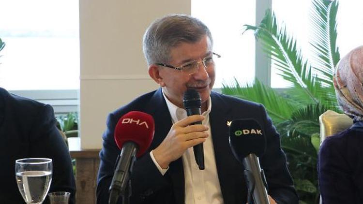 Davutoğlu: 6lı masaya değil iktidar manipülasyonunu yayan çevrelere tepki verdim