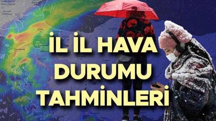 HAVA DURUMU TAHMİNLERİ: Bugün (18 Ocak) hava nasıl olacak, İstanbula kar yağacak mı Meteorolojiden son dakika fırtına ve yağmur uyarıları