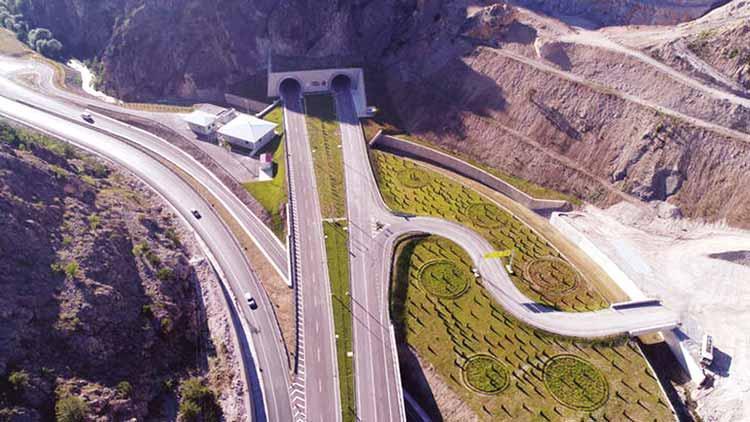 Amasya Badal tüneli açılıyor