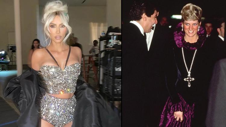 Prenses Diananın ünlü mücevheri satıldı... Sadece o takabilirdi denen parça Kim Kardashianın oldu