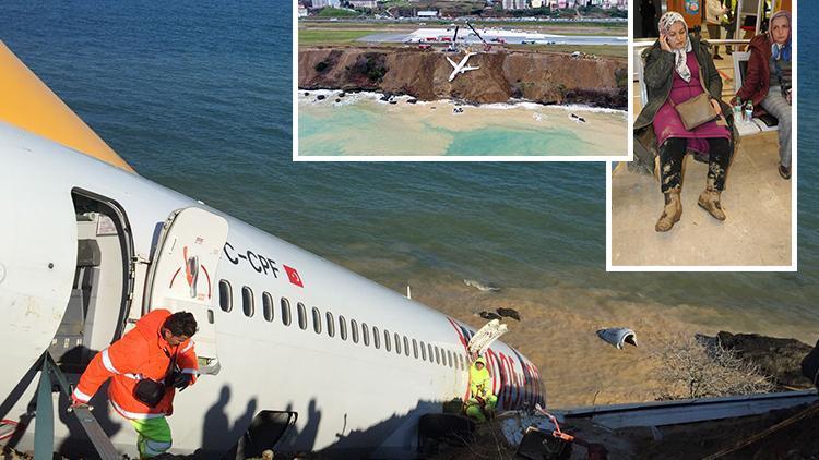 Trabzonda pisten çıkan uçakta ölüm korkusu... Yolcuların ifadesine DHA ulaştı