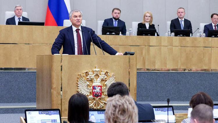 Rusya Devlet Duması Başkanı Volodin: Saldırı silahı yardımı felakete neden olur