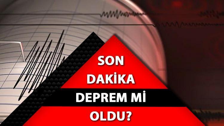 SON DAKİKA DEPREM Mİ OLDU 24 Ocak Salı En son nerede ve kaç şiddetinde deprem oldu 2023  AFAD ve Kandilli son depremler listesi