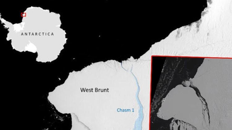 Antarktika’dan Londra büyüklüğünde buz dağı koptu