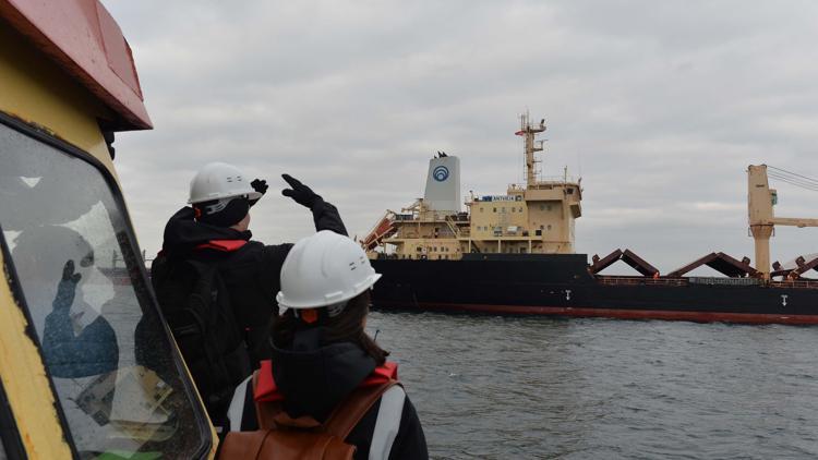 Ukraynadan Afganistana tahıl taşıyan geminin denetimi yapıldı