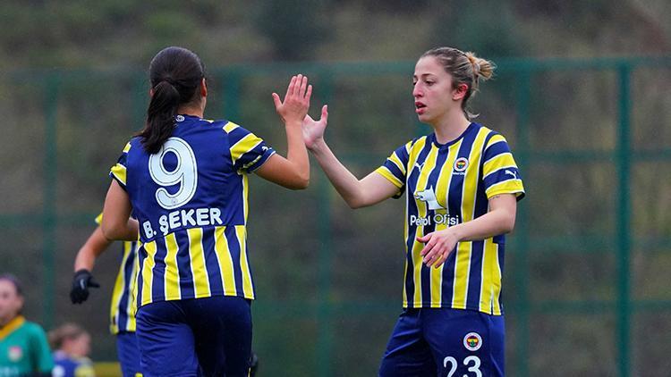 Fenerbahçeden Kadınlar Süper Liginde 18-0lık galibiyet