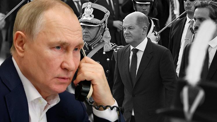 Alman Şansölye Olaf Scholztan flaş Putin açıklaması
