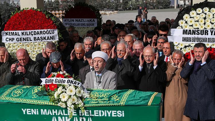 Kılıçdaroğlu, Okay Karayalçının cenazesine katıldı