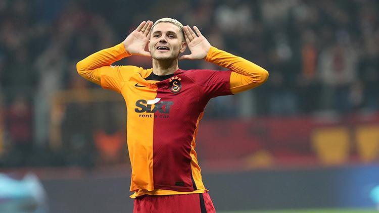 Galatasarayın golcüsü Mauro Icardi dünyanın dilinde