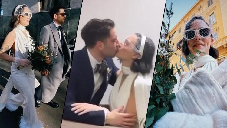 Milanoda sürpriz nikah... Ünlü oyuncu Bora Akkaş evlendi
