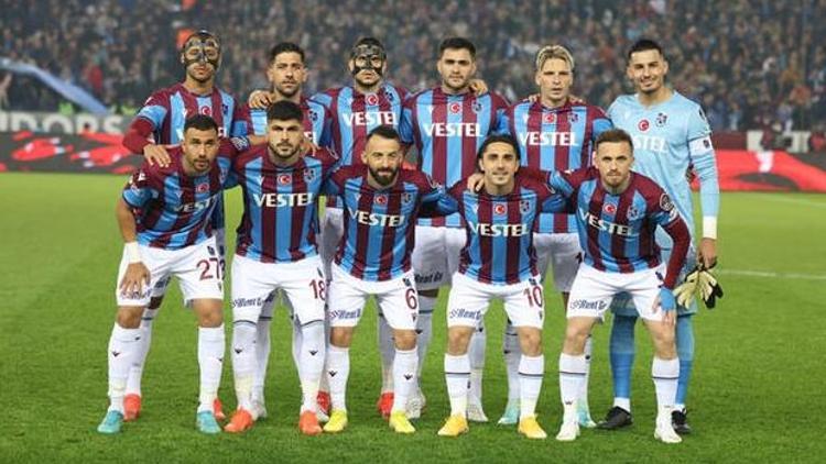 Trabzonsporun UEFA listesinde değişiklikler