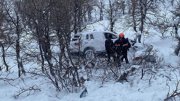 Diyarbakırda kar yağışı ve buzlanma kaza getirdi: 1 ölü, 3 yaralı