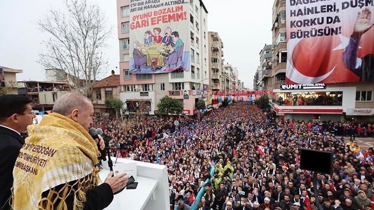 Cumhurbaşkanı Erdoğandan Nazilliye teşekkür