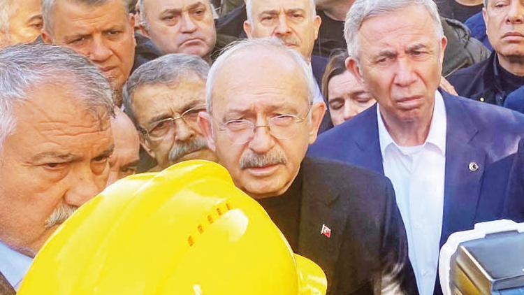 Kılıçdaroğlu deprem bölgesinde