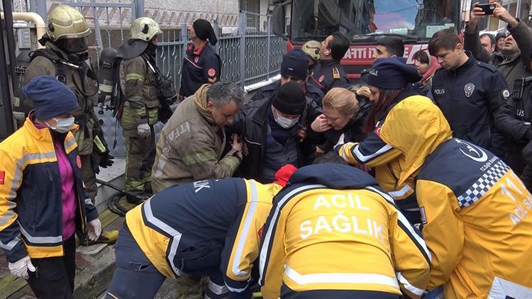 Avcılarda yangında can pazarı: 11 kişi kurtarıldı