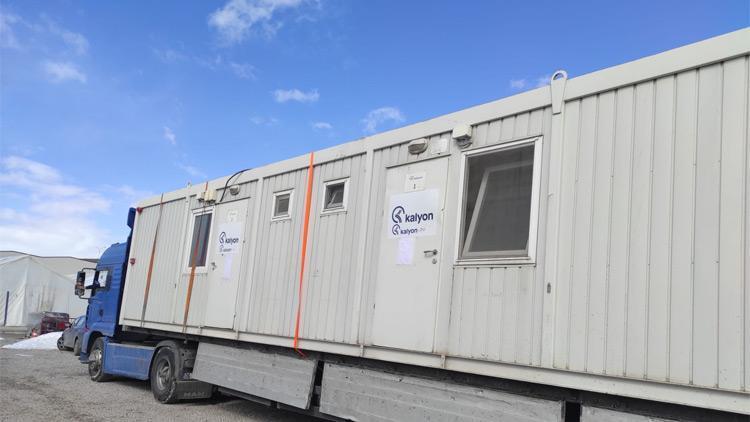 Kalyon Holding 3000 kişilik konteyner kent kuruyor