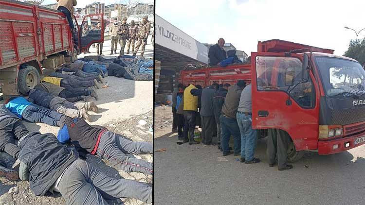 Enkazlarda hırsızlık girişiminde bulunan 20 şüpheli yakalandı