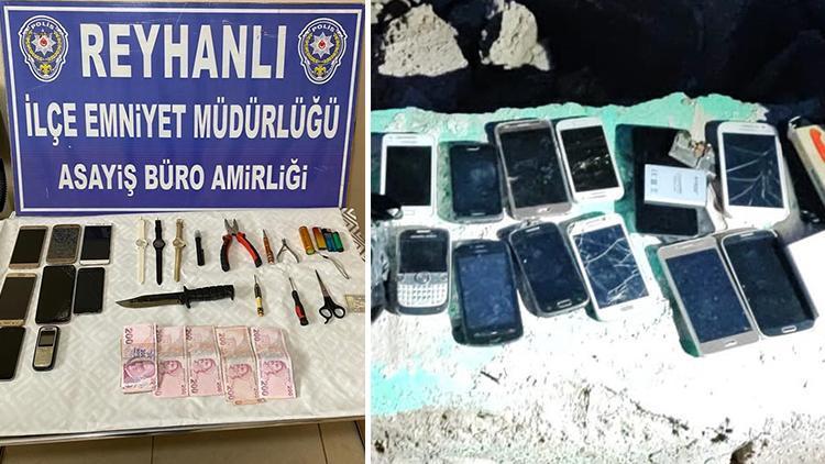 Hatay ile Adıyamanda hırsızlık ve yağma yapan 33 kişi yakalandı