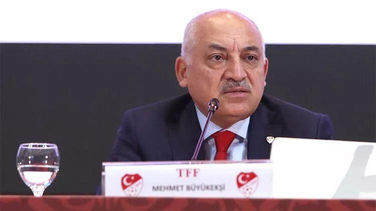 TFF Başkanı Mehmet Büyükekşi liglerden çekilen kulüpleri açıkladı 3 kulübün çekilme talebi reddedildi