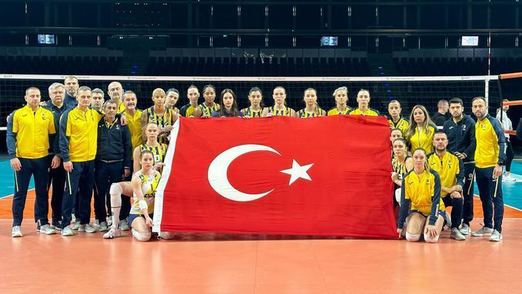 Fenerbahçe Opet, CEV Şampiyonlar Liginde play-off etabına yükseldi