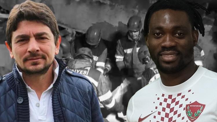 Depremde enkaz altında kalan Christian Atsu ve Taner Savut’tan müjde bekleniyor Dairelerine ulaşıldı...