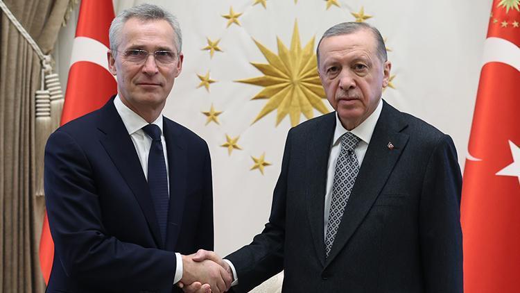 Erdoğan, Jens Stoltenbergi kabul etti