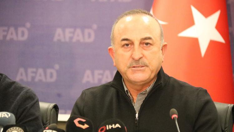 Bakan Çavuşoğlu: Devlet, millet el ele vererek tüm deprem bölgelerini ayağa kaldırmamız gerekiyor