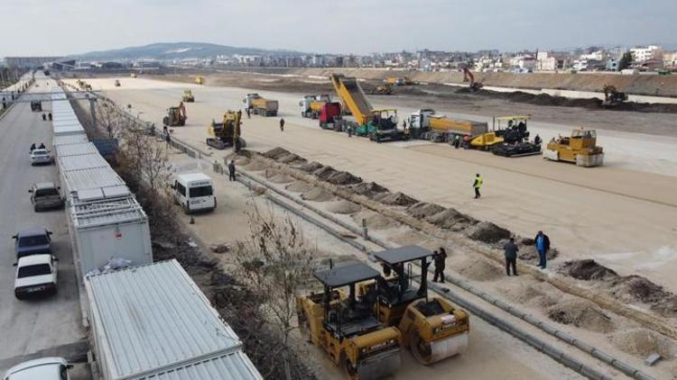 Osmaniyede konteyner evler kurulmaya başlandı