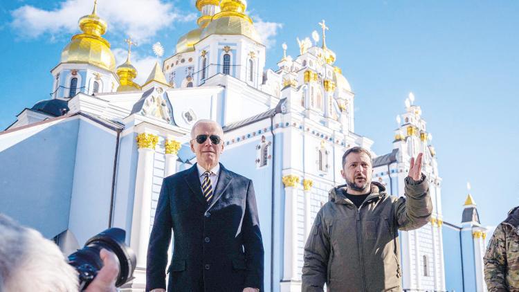Putin yanıldı... Biden’dan Kiev’e sürpriz ziyaret