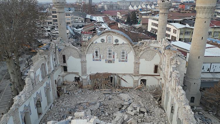 Depremin vurduğu Malatyadaki yıkım havadan görüntülendi