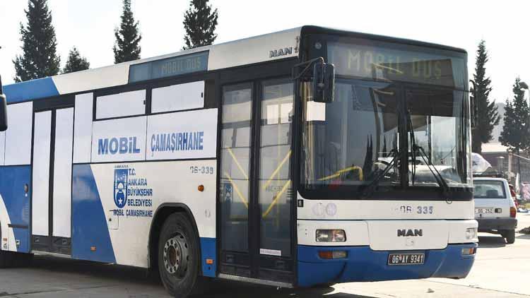 Atıl otobüslerden mobil duş