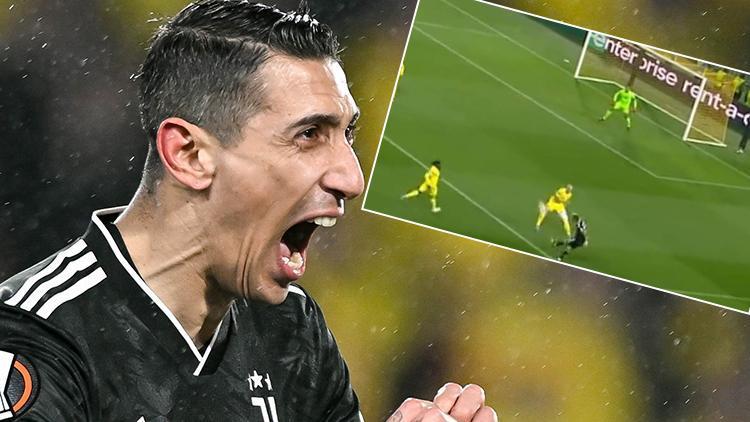 Nantes-Juventus maçına Angel Di Maria damgası Hat-trick yaptı, Galatasaray...
