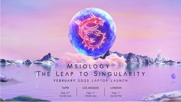 MSIology: The Leap to Singularity ile En yeni RTX 40 serisi Laptopları tanıtıyor
