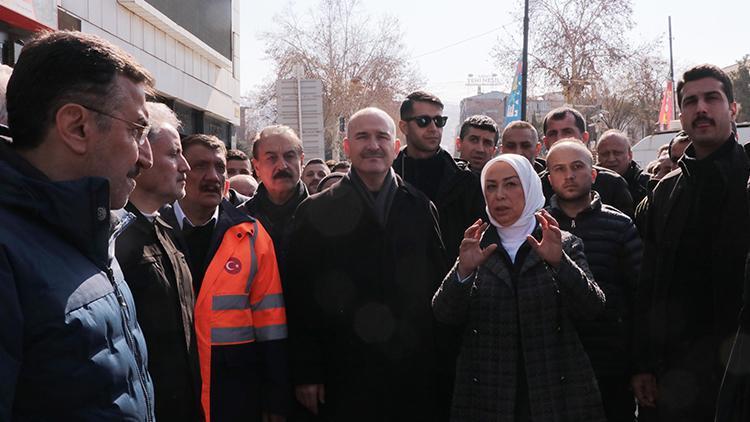 Bakan Soylu, Malatyada incelemede bulundu