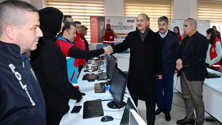 İçişleri Bakanı Süleyman Soylu, Osmaniye’de