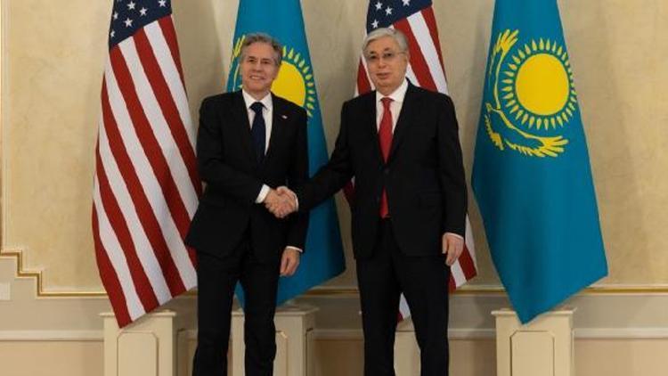 ABD Dışişleri Bakanı Blinken, Tokayev ile görüştü