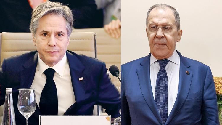 Savaşın başından beri ilk kez: Blinken ve Lavrov yüz yüze görüştü