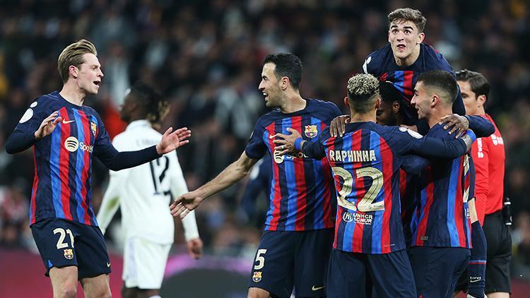 Barcelona, Real Madridi tek golle devirdi El Clasicoda korkunç istatistik...