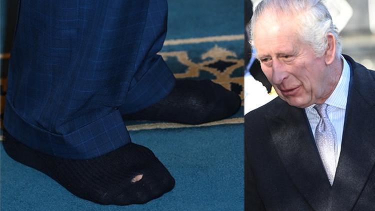 Kralın çorapları yırtık Ayakkabılarını çıkarınca herkes şaşırdı