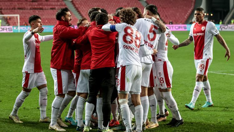 Samsunspor, Çaykur Rizesporu 2 golle mağlup etti