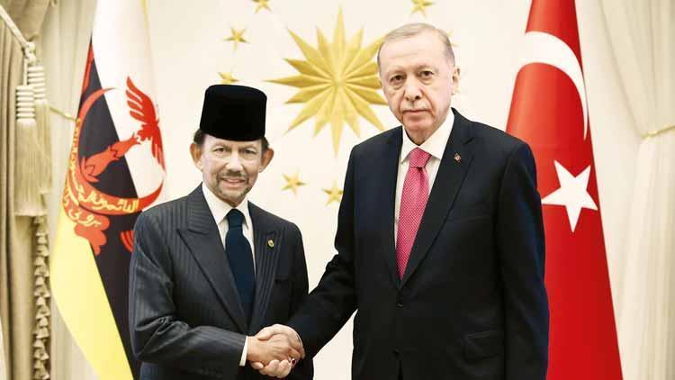 Brunei Sultanı Türkiye’de