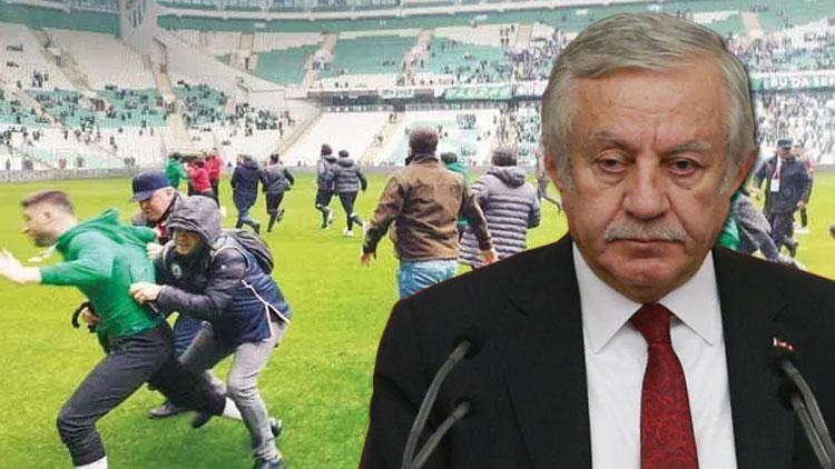 MHPli Celal Adan, Bursadaki olaylı maçla ilgili konuştu: Bir avuç holigan işi değil