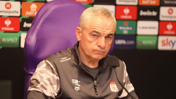 Sivasspor Teknik Direktörü Rıza Çalımbay: Fiorentina’dan korkmuyoruz