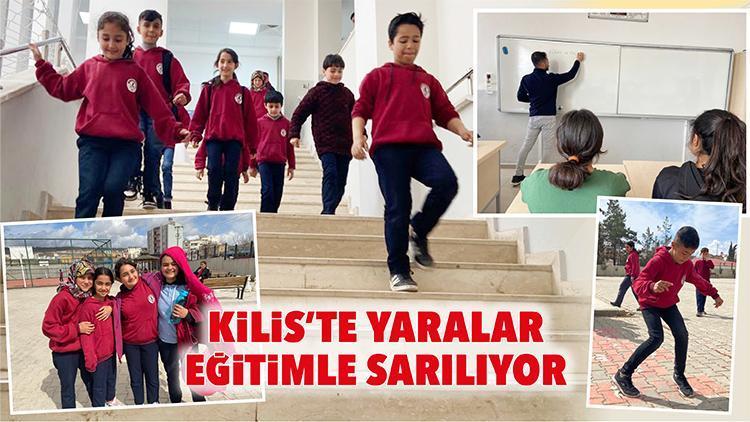 Kilis’te yaralar eğitimle sarılıyor