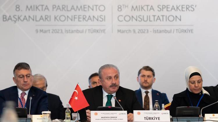 TBMM Başkanı Şentop MIKTA konferansında konuştu