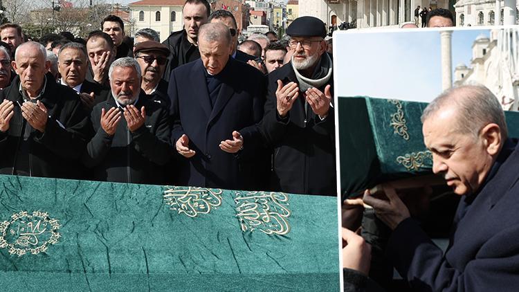 Cumhurbaşkanı Erdoğan, iş insanı Kemal Coşkunun cenaze törenine katıldı