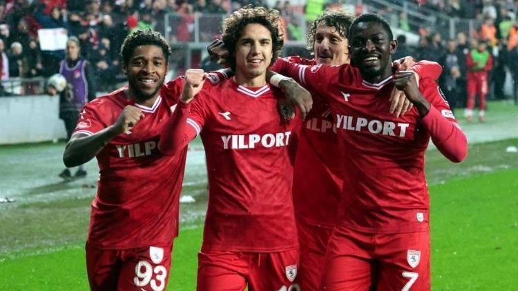 1. Ligde lider Samsunspor 16 maçtır kaybetmiyor