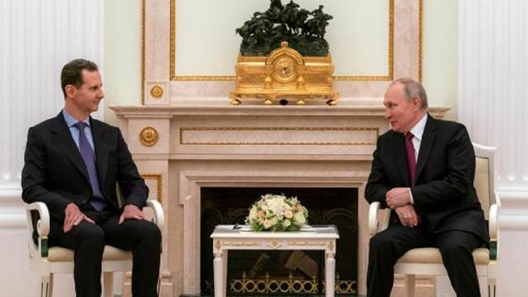 Esad, Moskova’da Putin’le görüştü